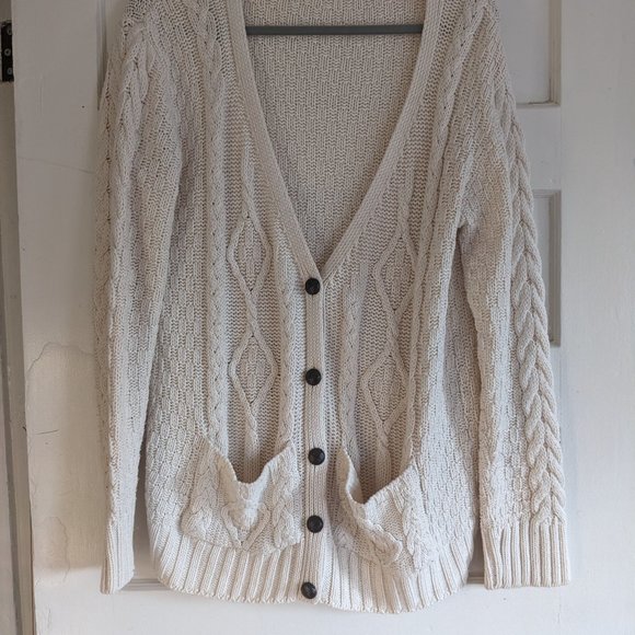 cardigan cream - Picture 1 of 4